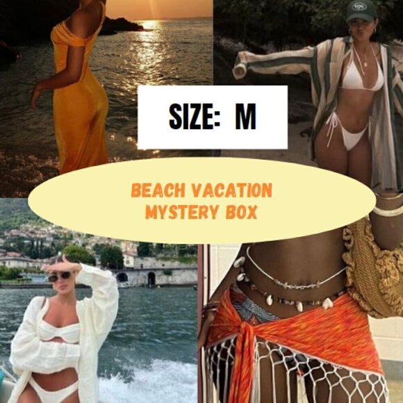 ☀️ MYSTERY BOX - VACATION ☀️ 10pcs Women's Clothing - REDUCED SHIPPING !! - Picture 1 of 4